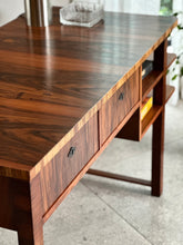 Load image into Gallery viewer, Mid-Century Rosewood Desk