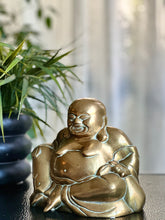 Load image into Gallery viewer, Vintage Brass Laughing Buddha