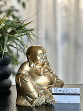 Load image into Gallery viewer, Vintage Brass Laughing Buddha