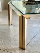 Load image into Gallery viewer, Lucite & Brass Coffee Table