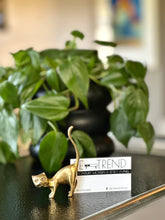 Load image into Gallery viewer, Brass Cat Figurine