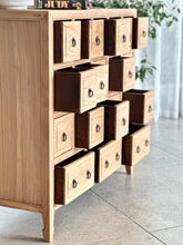 Load image into Gallery viewer, Vintage Oak Multi Drawer Cabinet