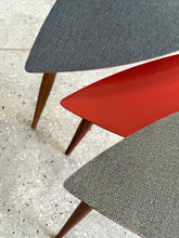 Load image into Gallery viewer, Mid-Century Nest of Three Side Tables