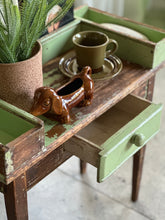 Load image into Gallery viewer, Small Vintage Single-Drawer table