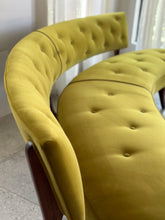 Load image into Gallery viewer, Mid-Century Curved Couch