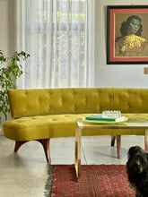 Load image into Gallery viewer, Mid-Century Curved Couch