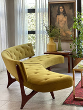 Load image into Gallery viewer, Mid-Century Curved Couch