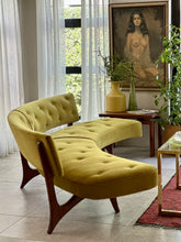 Load image into Gallery viewer, Mid-Century Curved Couch