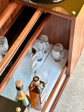 Load image into Gallery viewer, Danish-Style Extendable Bar Trolley