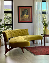 Load image into Gallery viewer, Mid-Century Curved Couch