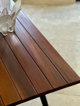 Load image into Gallery viewer, Retro Dining Table, Solid Wood & Steel
