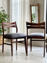 Load image into Gallery viewer, Pair Of Mid-Century Dining Chairs