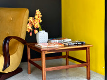 Load image into Gallery viewer, Vintage Kiaat Square Side or Lamp Table