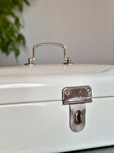 Load image into Gallery viewer, Vintage Enamel Medical Box with Locking Latch