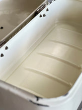 Load image into Gallery viewer, Vintage Enamel Medical Box with Locking Latch