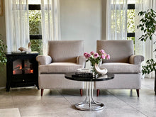 Load image into Gallery viewer, Pair of Vintage Lounge Armchairs