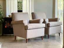 Load image into Gallery viewer, Pair of Vintage Lounge Armchairs