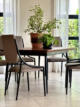 Load image into Gallery viewer, Retro Dining Table, Solid Wood & Steel