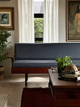 Load image into Gallery viewer, Retro Steel & Solid Wood Couch SET / L-Shaped