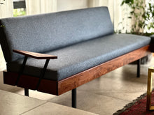 Load image into Gallery viewer, Retro Steel & Solid Wood Couch SET / L-Shaped