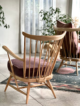 Load image into Gallery viewer, Pair of "Lubis" Spindle Back Armchairs, South Africa 1960s