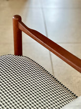 Load image into Gallery viewer, Mid-Century, Danish-Style Sofa with Houndstooth Fabric