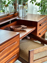 Load image into Gallery viewer, Torrente Dresser With Mirror & Stool
