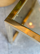 Load image into Gallery viewer, Mid-Century Brass & Glass Coffee Table