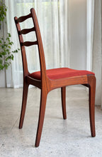 Load image into Gallery viewer, Set of 6 Mid-Century, UK Made, Teak Dining Chairs