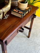 Load image into Gallery viewer, Vintage Writing/Console Table