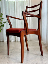 Load image into Gallery viewer, Set of 6 Mid-Century, UK Made, Teak Dining Chairs