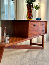 Load image into Gallery viewer, Vintage 60’s Angular Dresser & Stool