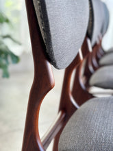 Load image into Gallery viewer, Set Of Four, Mid-Century Scandinavian-style Dining Chairs