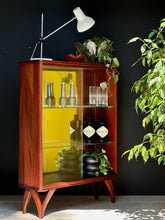 Load image into Gallery viewer, Mid-Century Display Cabinet With Wishbone Legs