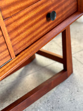 Load image into Gallery viewer, Vintage 60’s Angular Dresser & Stool