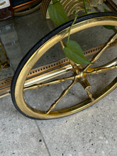 Load image into Gallery viewer, Vintage Brass Drinks Cart