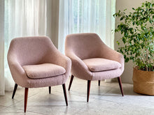 Load image into Gallery viewer, Pair Of Mid-Century Occasional Chairs