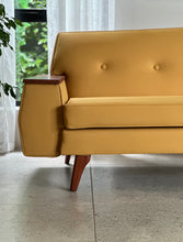 Load image into Gallery viewer, Retro Yellow Couch