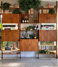 Load image into Gallery viewer, Mid-Century Modular Shelving Unit