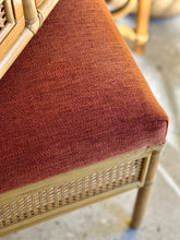 Load image into Gallery viewer, Vintage Cane Dresser with Stool