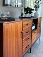 Load image into Gallery viewer, Retro Sideboard on Steel Base