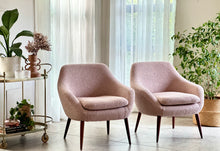 Load image into Gallery viewer, Pair Of Mid-Century Occasional Chairs