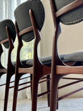 Load image into Gallery viewer, Set Of Four, Mid-Century Scandinavian-style Dining Chairs