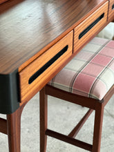 Load image into Gallery viewer, Mid-Century Dresser With Mirror And Stool