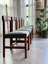 Load image into Gallery viewer, Set of 8 Artecasa, Solid Kiaat Dining Chairs