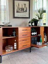 Load image into Gallery viewer, Retro Sideboard on Steel Base