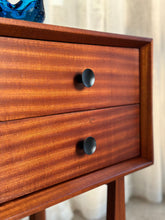 Load image into Gallery viewer, Vintage 60’s Angular Dresser & Stool