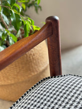 Load image into Gallery viewer, Mid-Century, Danish-Style Sofa with Houndstooth Fabric