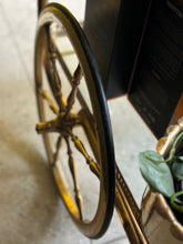 Load image into Gallery viewer, Vintage Brass Drinks Cart