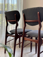 Load image into Gallery viewer, Set Of Four, Mid-Century Scandinavian-style Dining Chairs